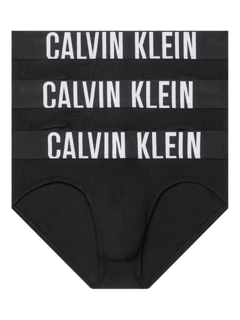 Calvin Klein Underwear logo-waistband briefs (pack of three) - Nero