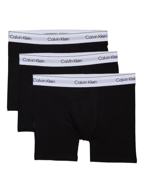 Calvin Klein Underwear logo-waistband boxers (pack of three)