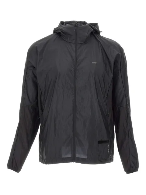 Satisfy Pertex Diamond Fuse Windbreaker logo-print jacket