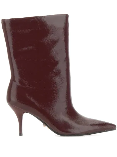 TWENTY FOURHAITCH 80mm Unuk leather-effect boots