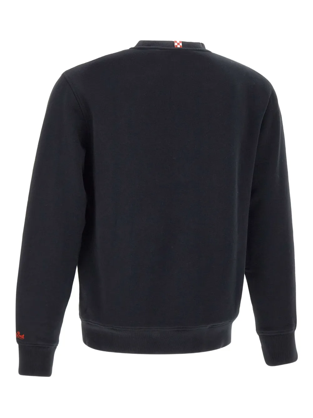Mc2 Saint Barth Soho Negroni Crew-neck Sweatear In Black