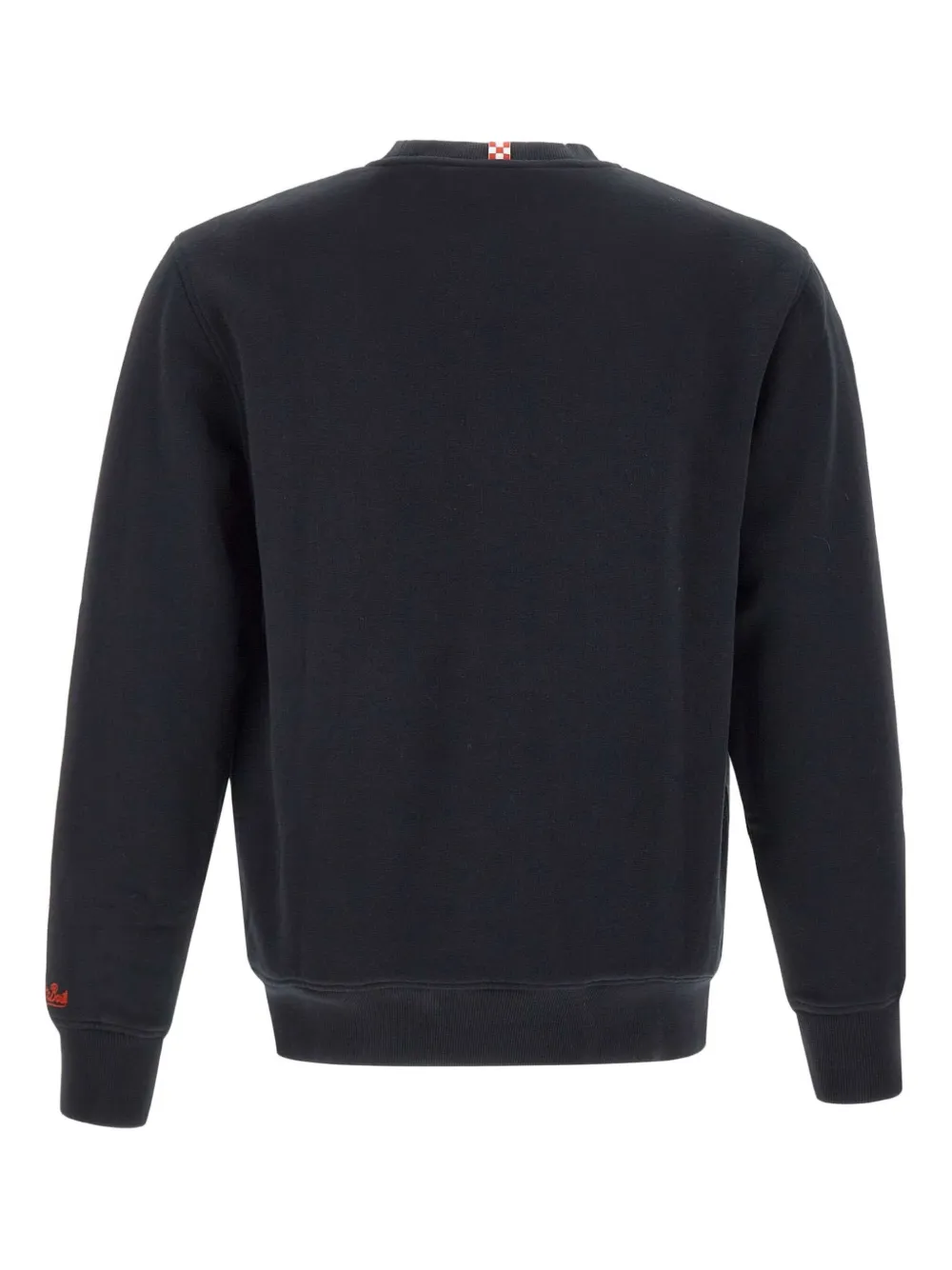 Mc2 Saint Barth Soho Negroni Crew-neck Sweatear In Black