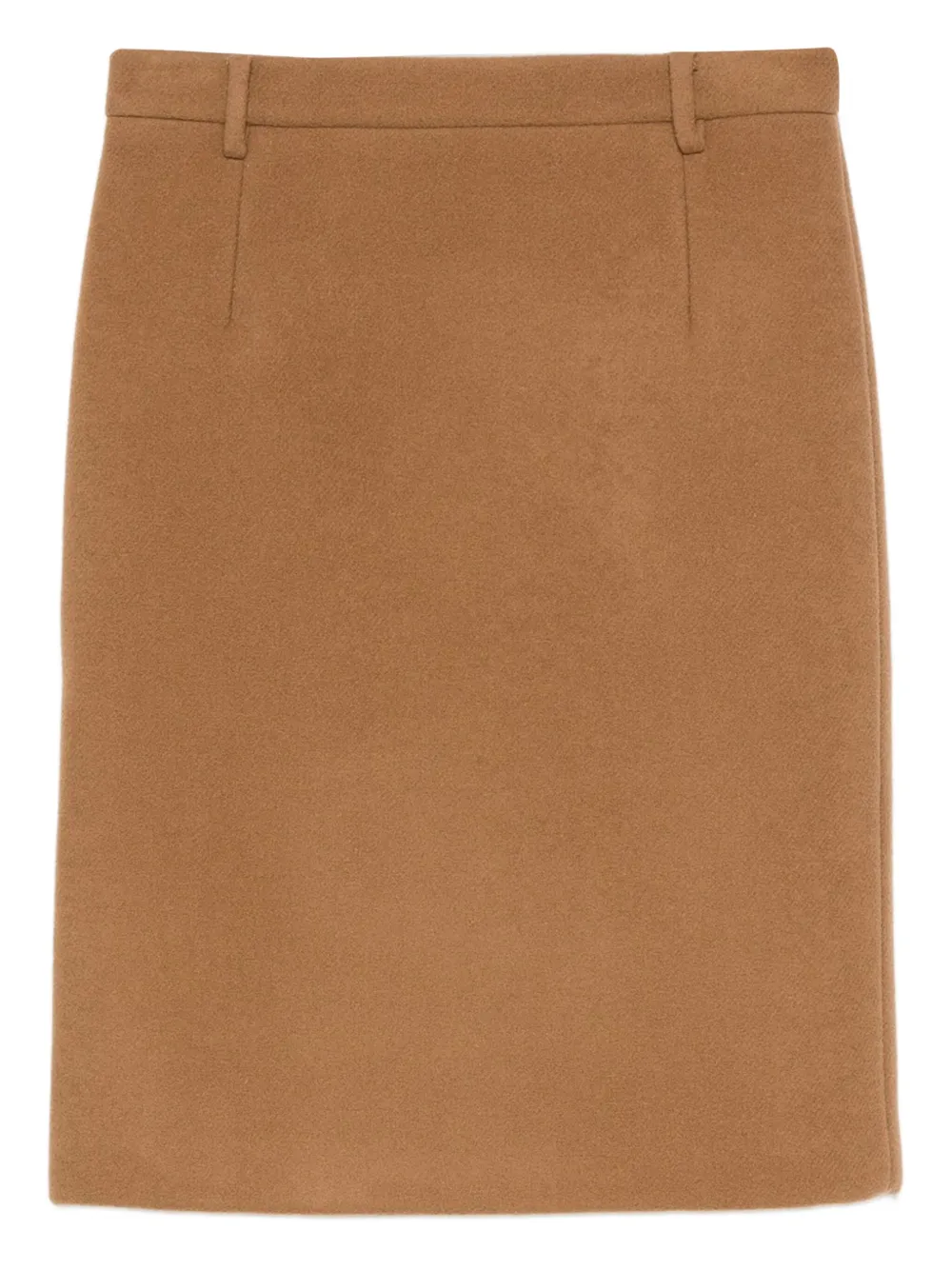 Nº21 belt-loops midi skirt | Brown | Image 1