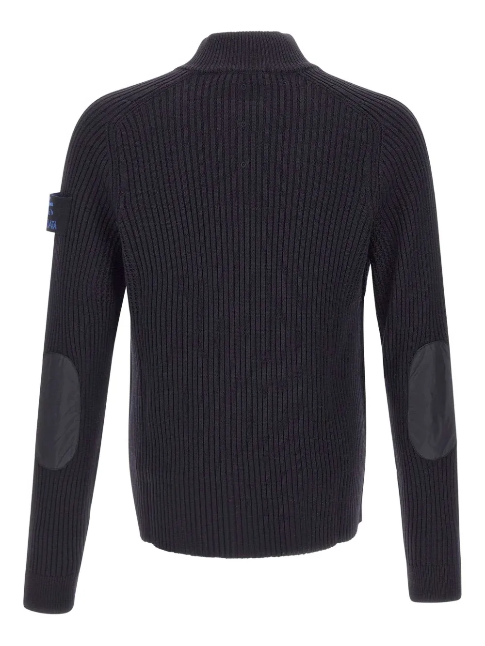 Premiata Ribgebreid vest Blauw