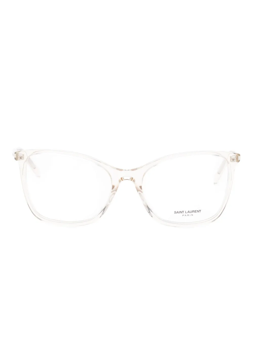 Saint Laurent Eyewear rectangle frame glasses | White | Image 1