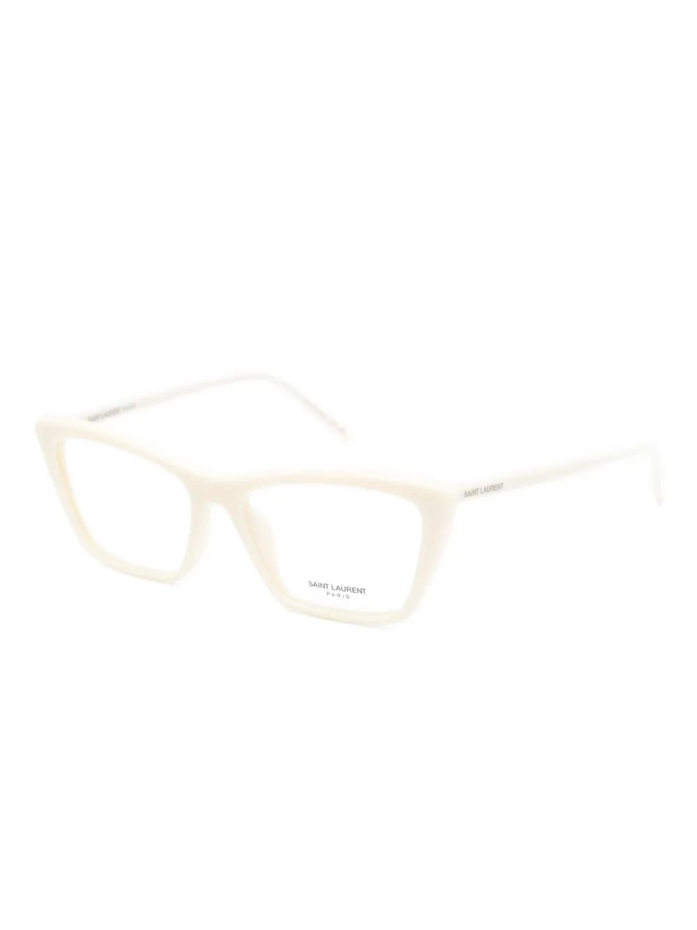 Saint Laurent Eyewear Mica bril met cat-eye montuur Grijs
