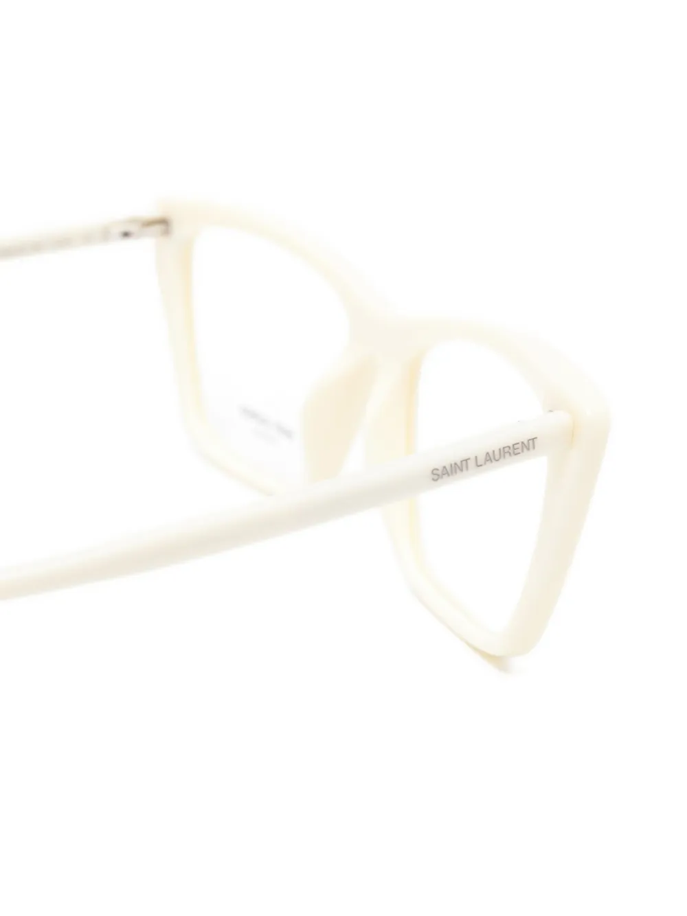 Saint Laurent Eyewear Mica bril met cat-eye montuur Grijs