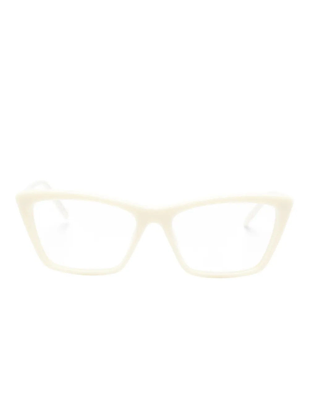 Saint Laurent Eyewear Occhiali cat-eye Mica - Grigio
