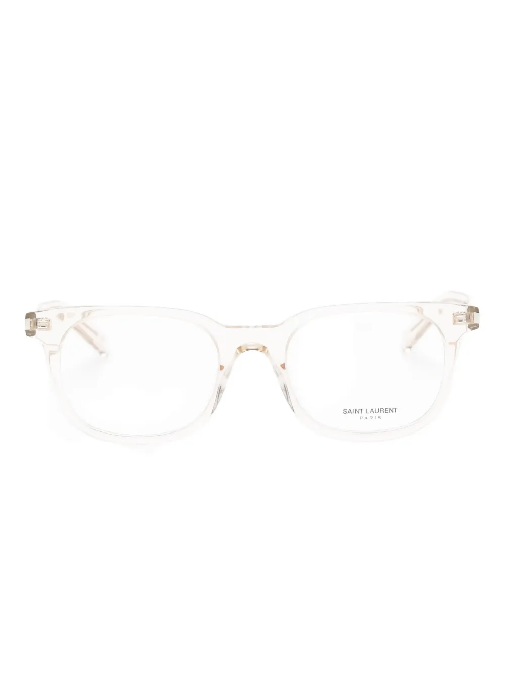 Saint Laurent Eyewear square-frame glasses | jaune | Image 1