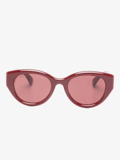 Gucci Eyewear lentes de sol con armazón cat eye