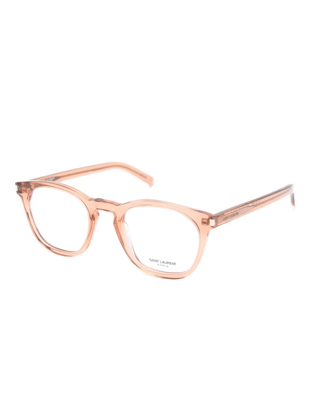 Saint Laurent Eyewear lunettes de vue à monture ronde | Homme | Image 2