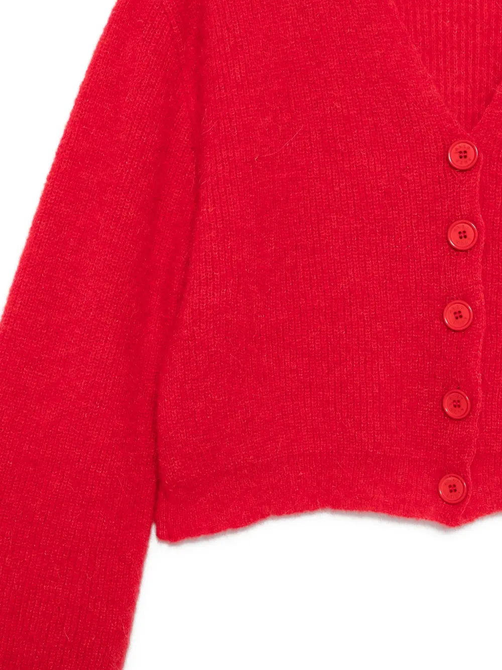  Akep V-neck Cardigan - Red 