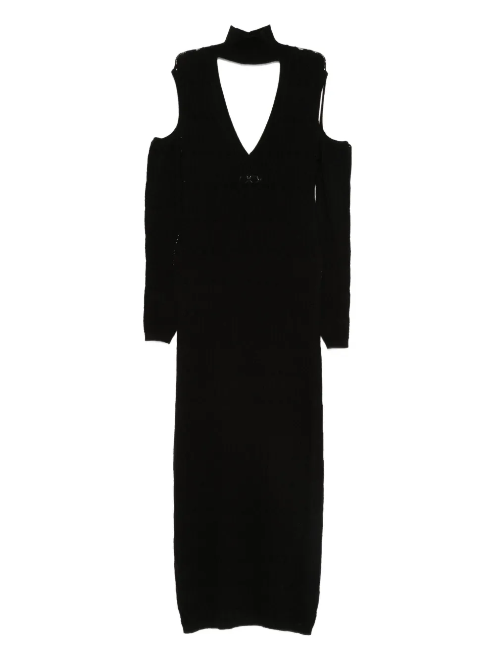 Akep knitted midi dress | Black | Image 1