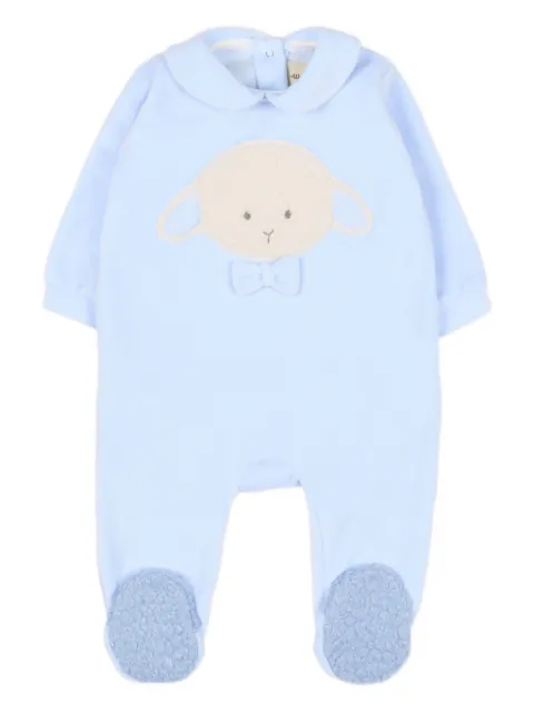 Le Boo Beebè sheep embroidered babygrow