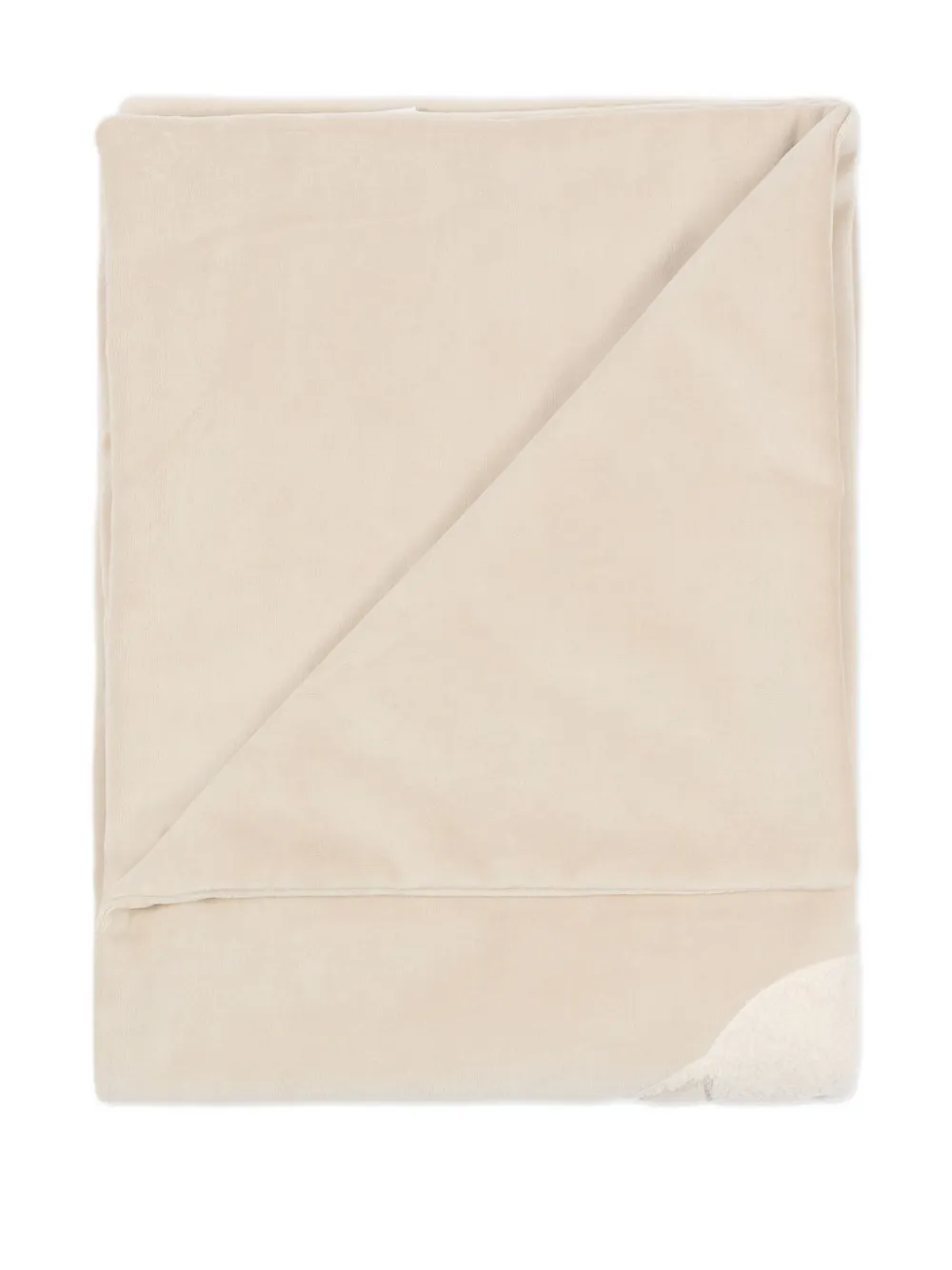 Le Boo Beebè Embroidered Blanket In Neutral