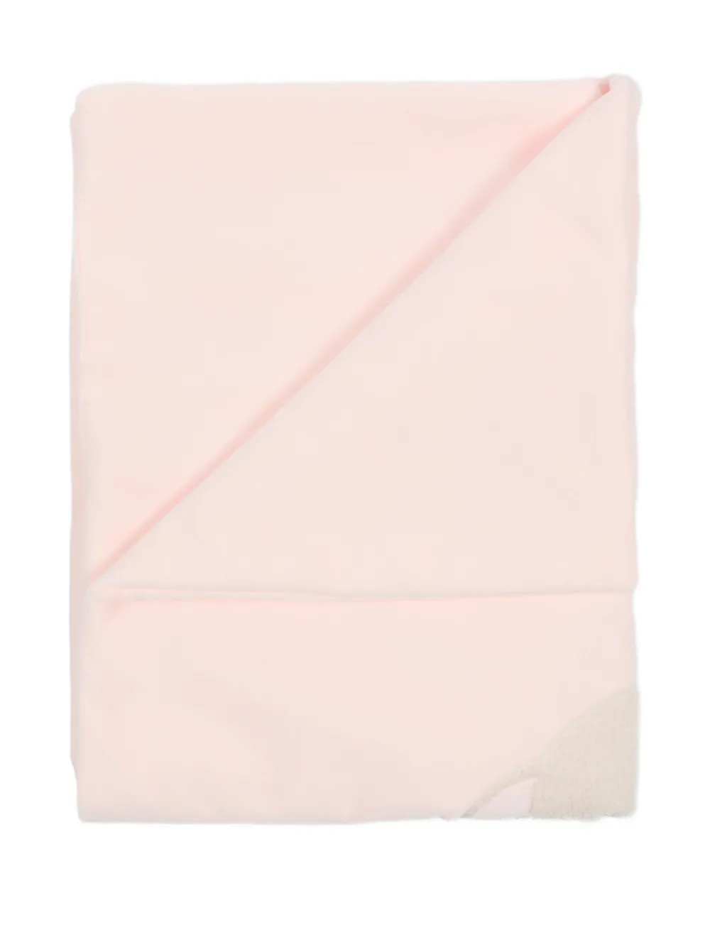 Le Boo Beebè Sheep-detail Blanket In Pink