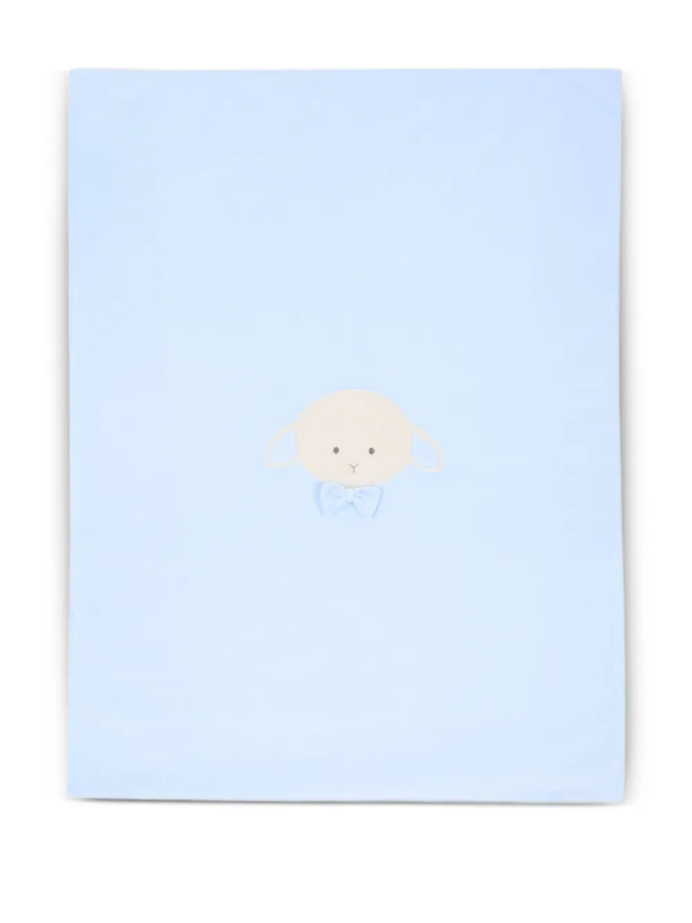 Le Boo Beebè lamb-detail blanket | Blue | Image 1