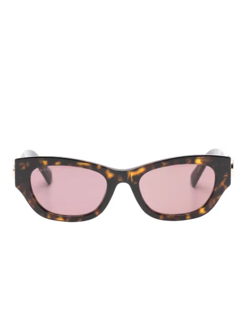 Gucci Eyewear geometric logo sunglasses