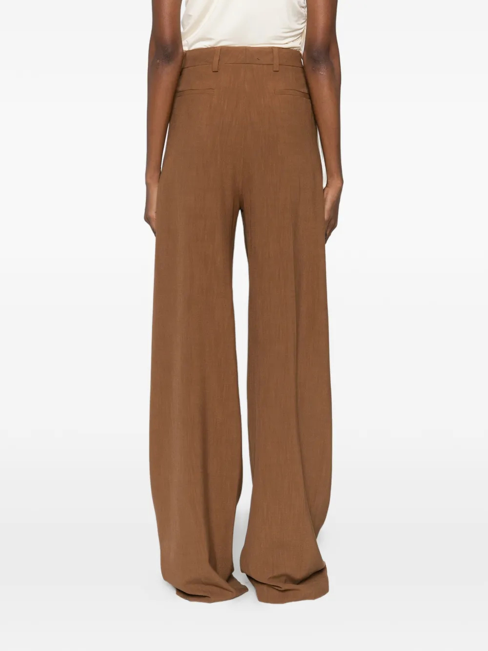 ETRO Broek met naad aan de voorkant Bruin