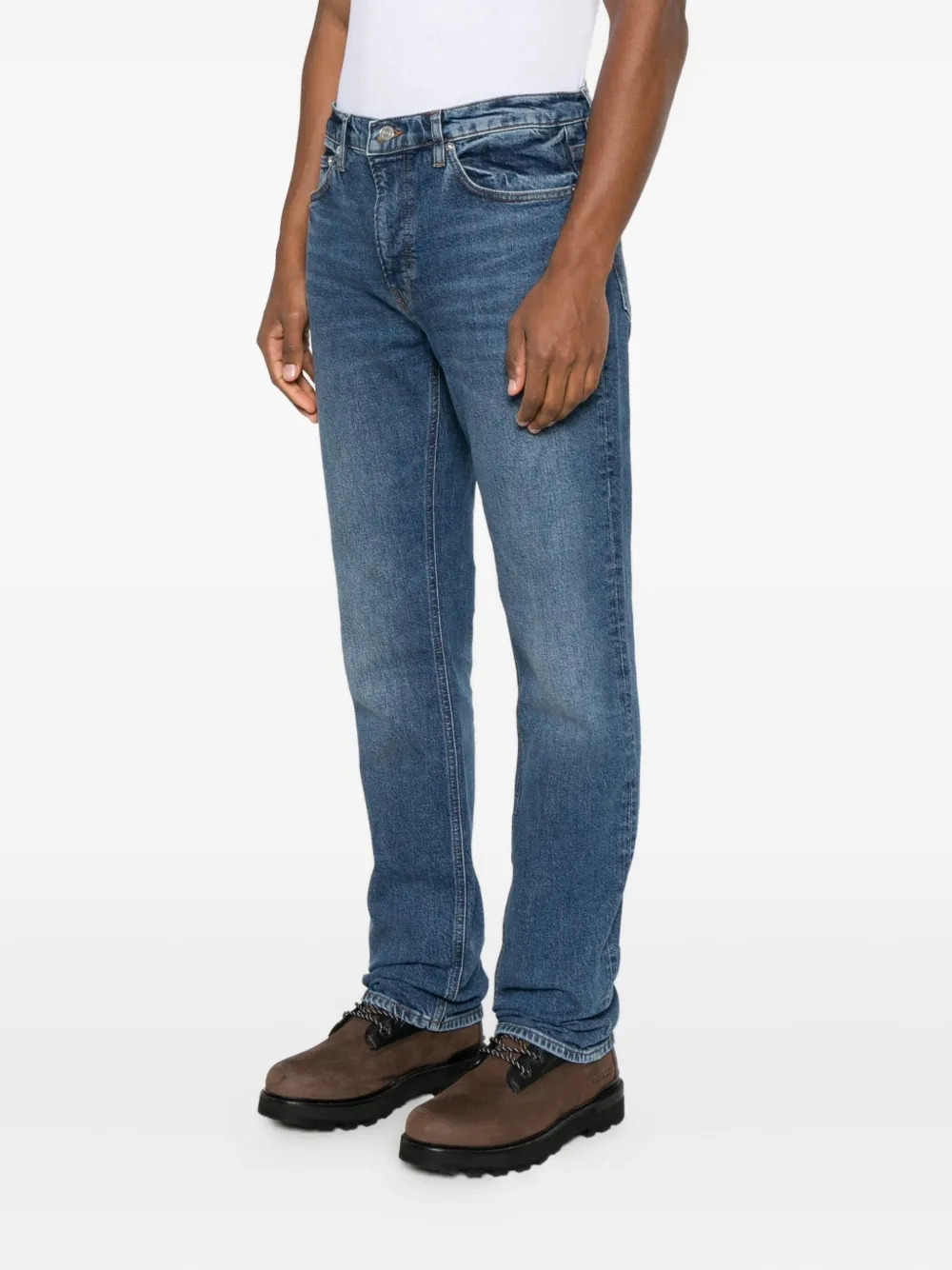 FRAME Modern jeans Blauw