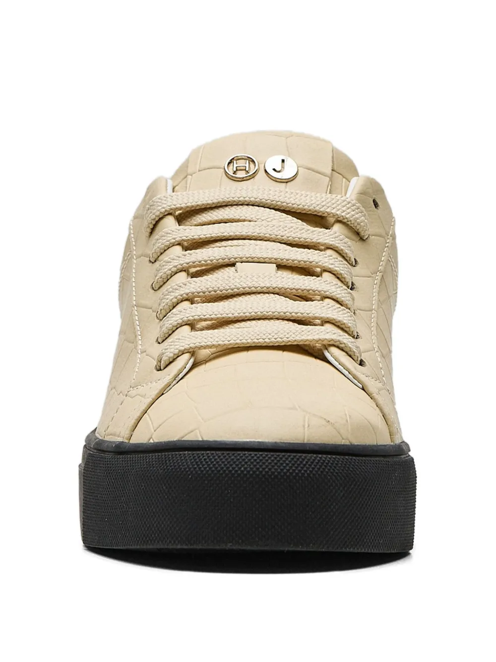 Hide&Jack Sneakers met logo Beige