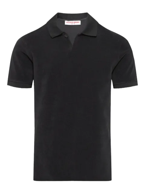 Orlebar Brown towelling polo shirt