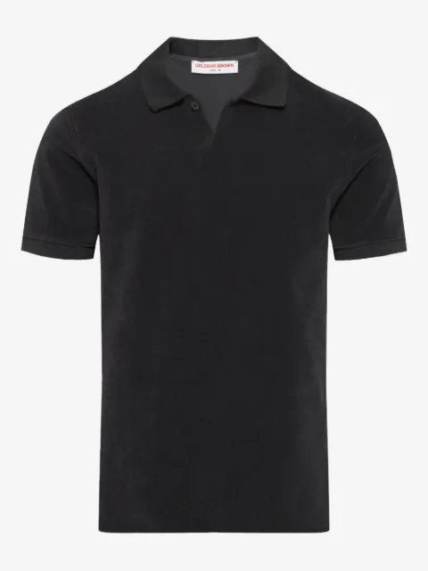 Orlebar Brown playera tipo polo de tela de toalla