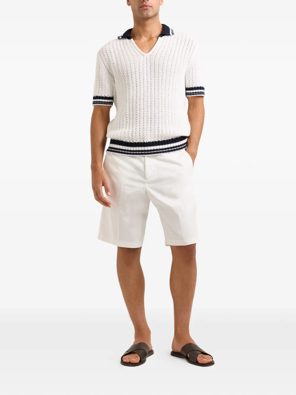 Orlebar Brown Swift crochet-knit top | Playeras | Image 2