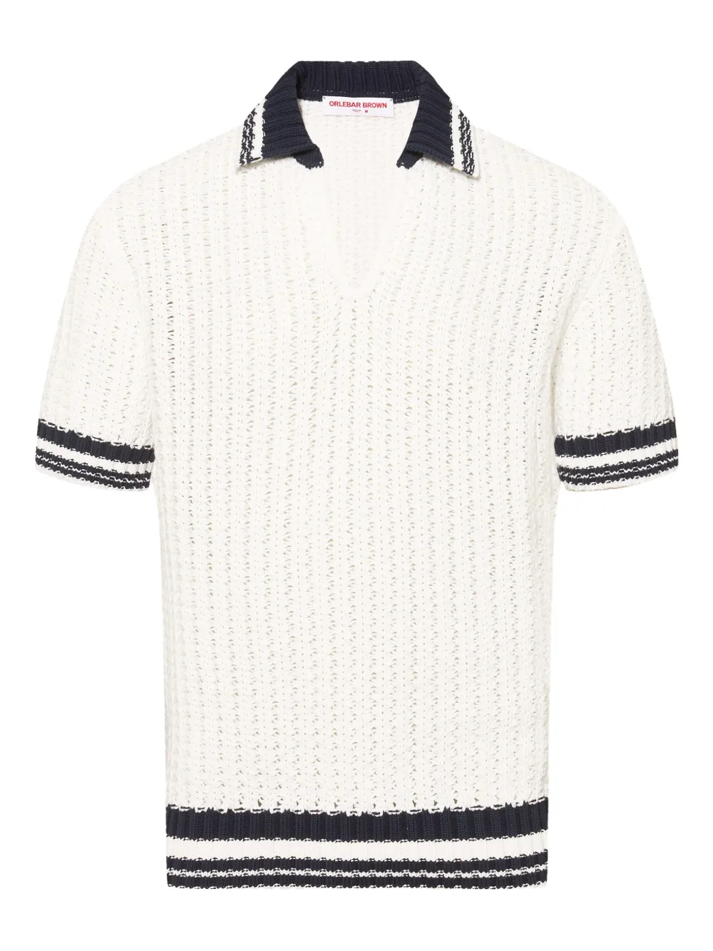 Orlebar Brown Swift crochet-knit top | blanco | Image 1