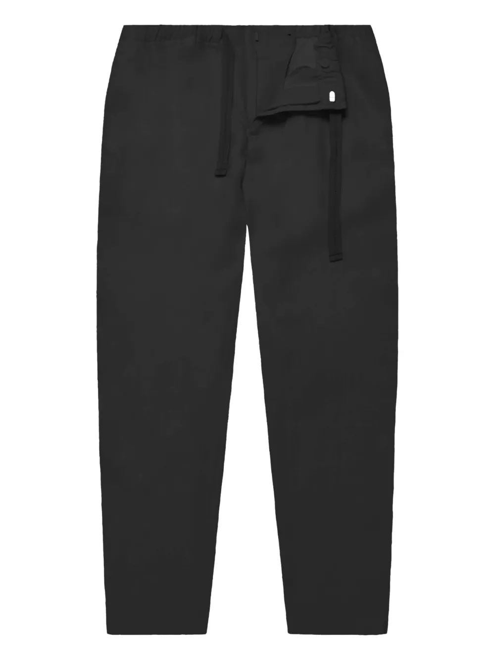 Orlebar Brown Linen Drawstring Alex Trousers | Black | Image 1