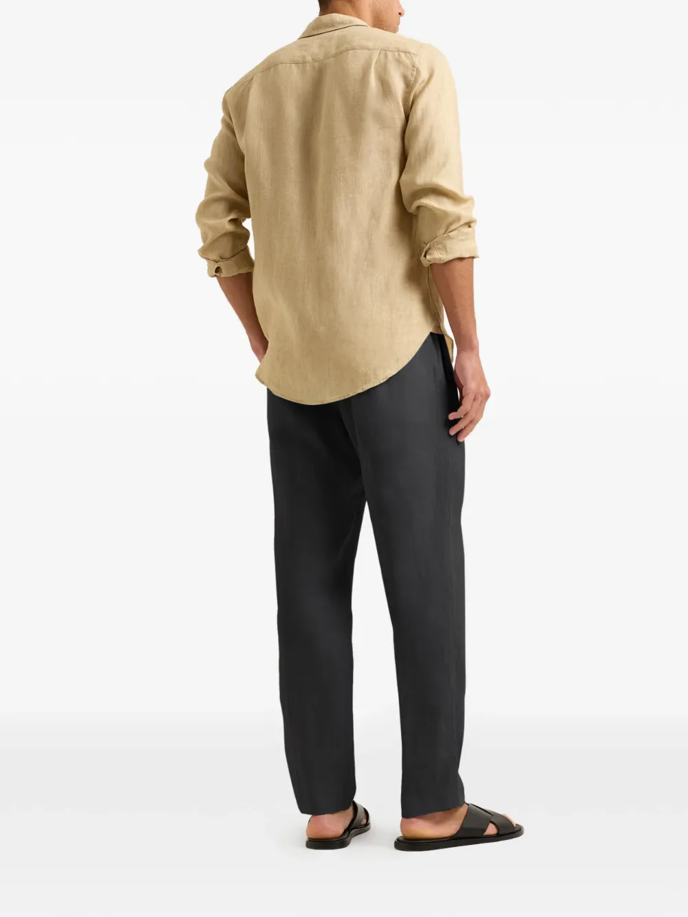Linen Drawstring Alex Trousers