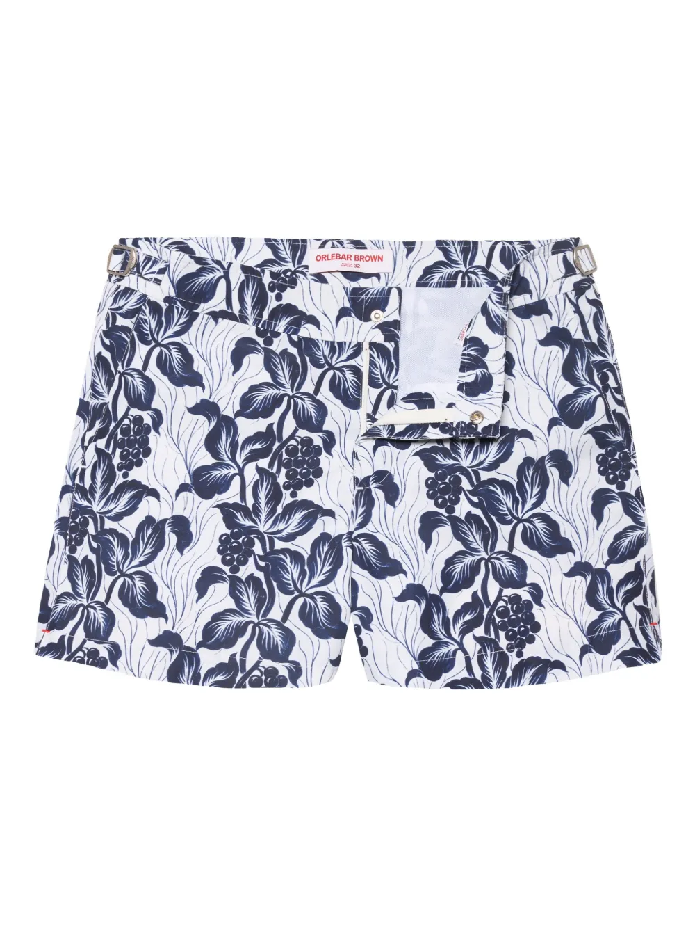 Orlebar Brown Setter floral swim shorts | White | Image 1