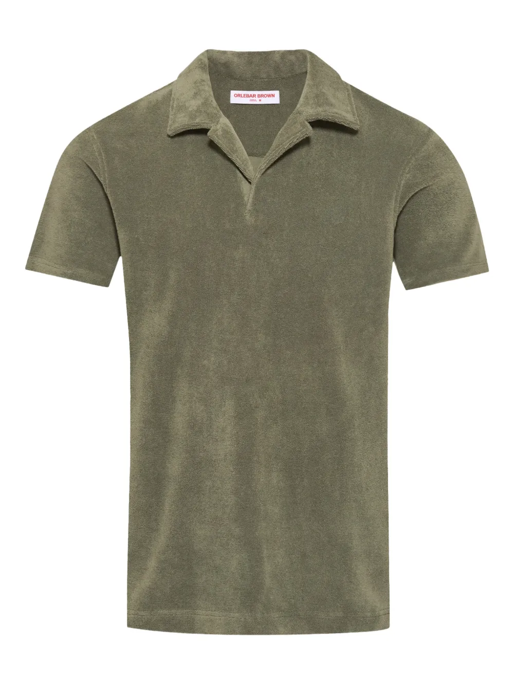Orlebar Brown Terry Resort polo-collar top | Green | Image 1