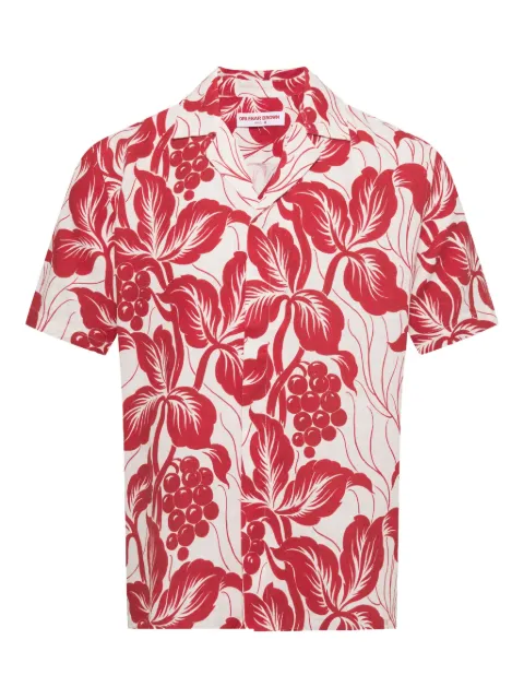 Orlebar Brown Maitan floral-print linen shirt