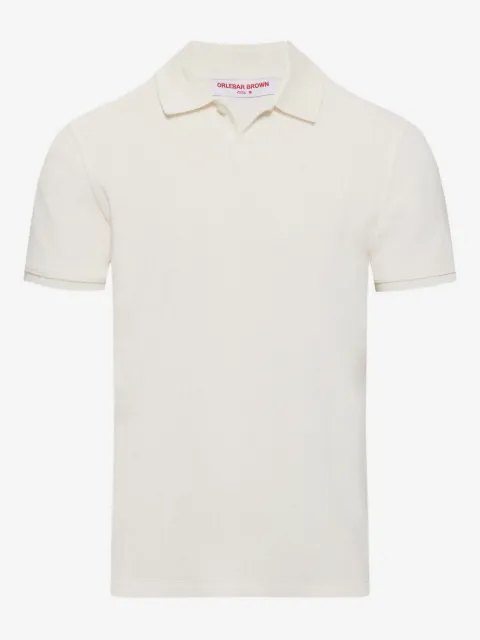 Orlebar Brown Bruno towelling short-sleeve polo shirt