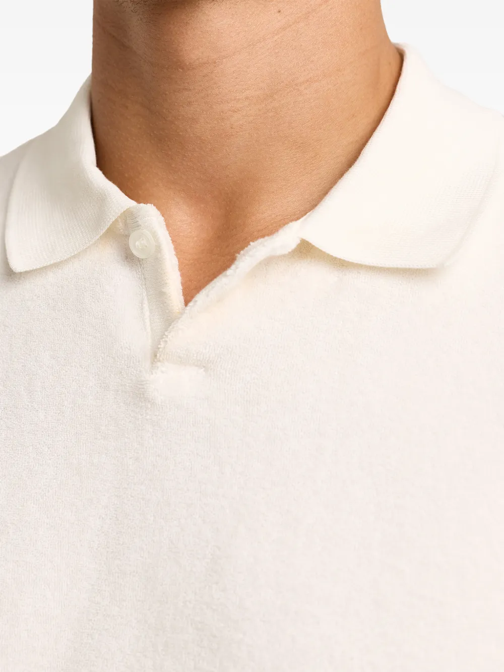 Orlebar Brown Bruno poloshirt met korte mouwen Beige