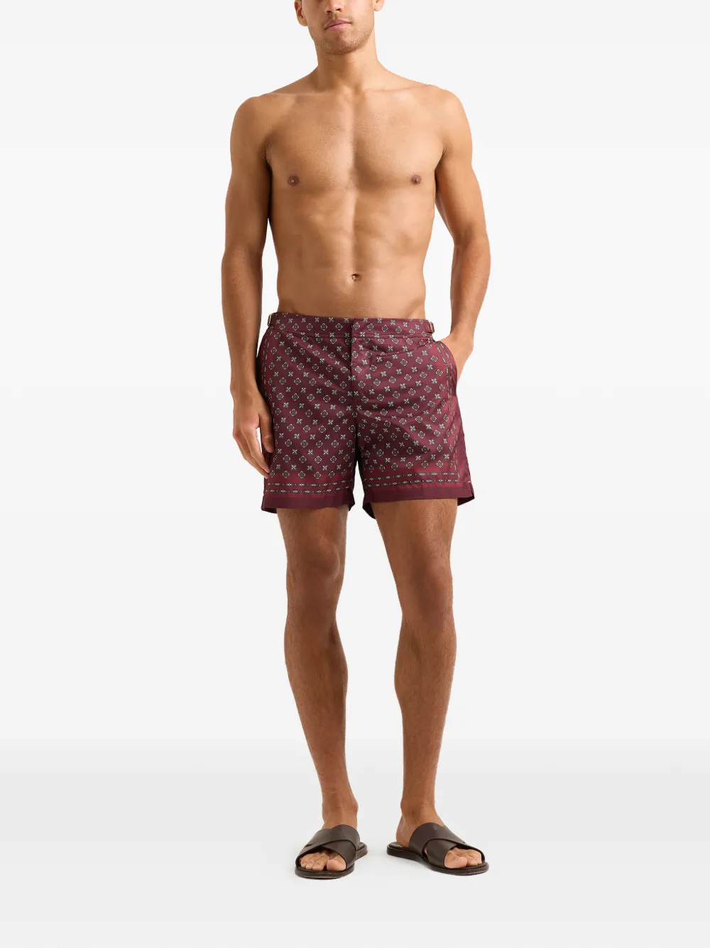 Orlebar Brown Bulldog printed swim shorts | Swim & Board Shorts | Image 2