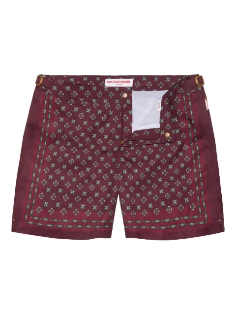 Orlebar Brown Bulldog printed swim shorts