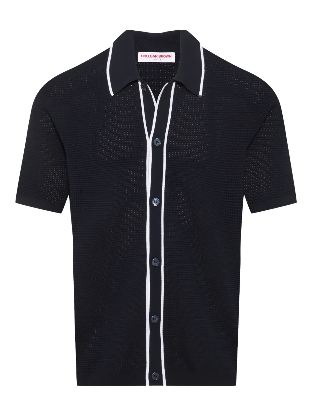 Orlebar Brown camisa Roddy con botones | azul | Image 1