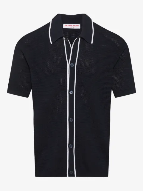 Orlebar Brown camisa Roddy con botones