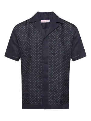 Visvim graphic-print short-sleeve Shirt | Black | FARFETCH