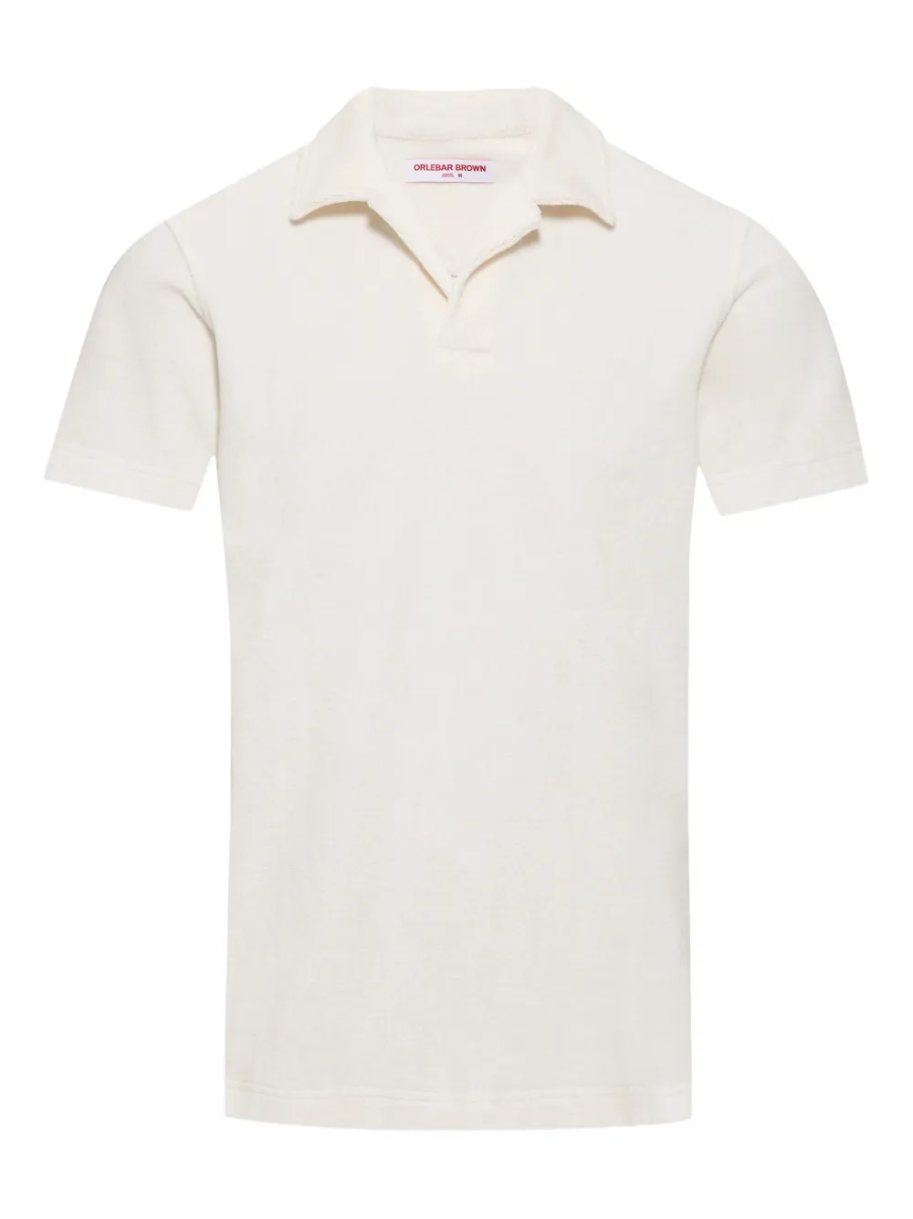 Orlebar Brown Polo Terry Resort - Bianco