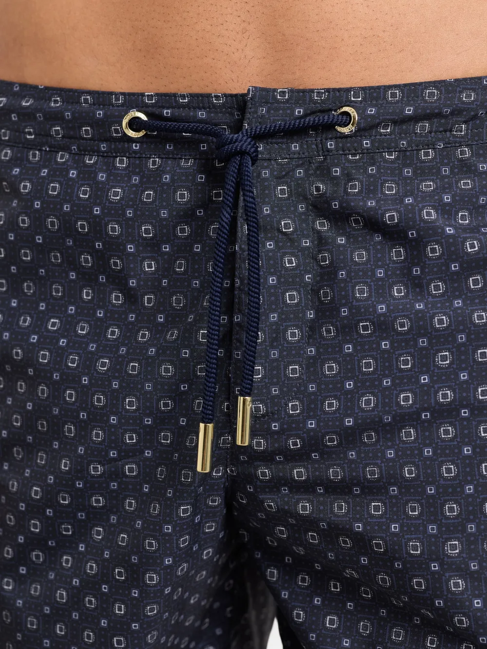 Orlebar Brown Bulldog zwembroek met trekkoord Blauw