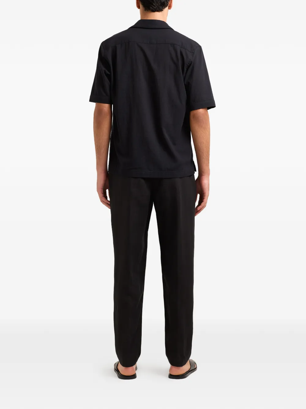 Orlebar Brown Alex Floral-print Linen Trousers In Blue