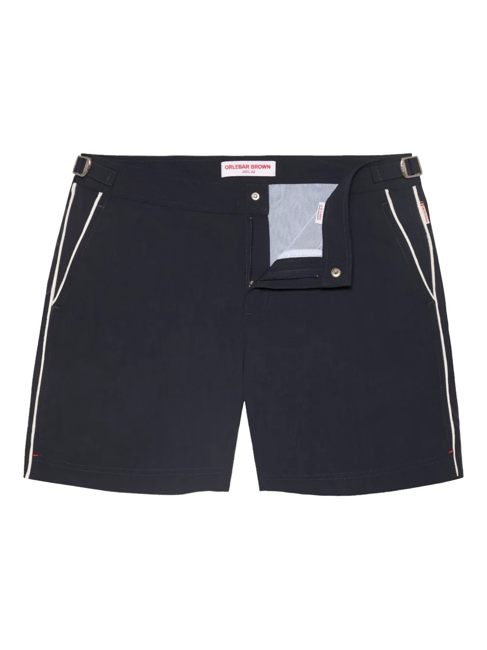 Orlebar Brown Bulldog piped-trim swim shorts | Blue | Image 1