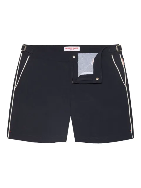 Orlebar Brown Bulldog piped-trim swim shorts