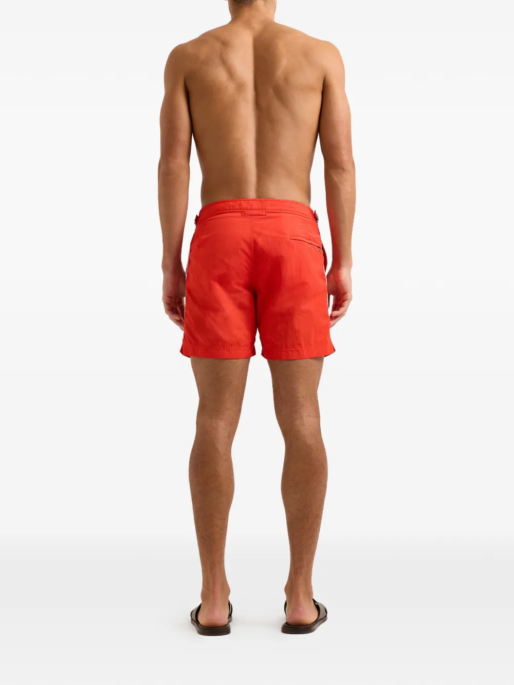  Orlebar Brown Bulldog Piped-trim Swim Shorts - Red 