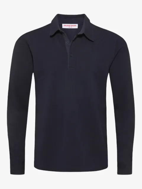 Orlebar Brown Garfield long-sleeved polo shirt