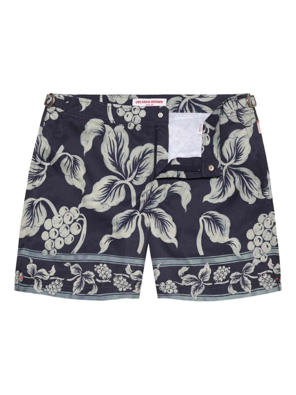 Orlebar Brown short de bain Bulldog à fleurs | bleu | Image 1