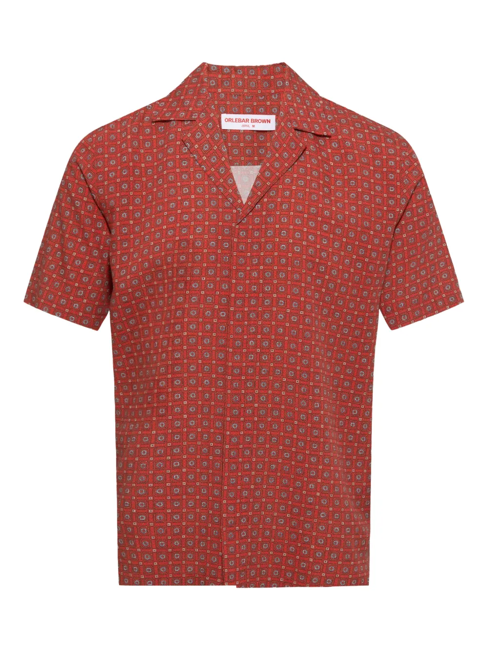 Orlebar Brown camisa Maitan | rojo | Image 1